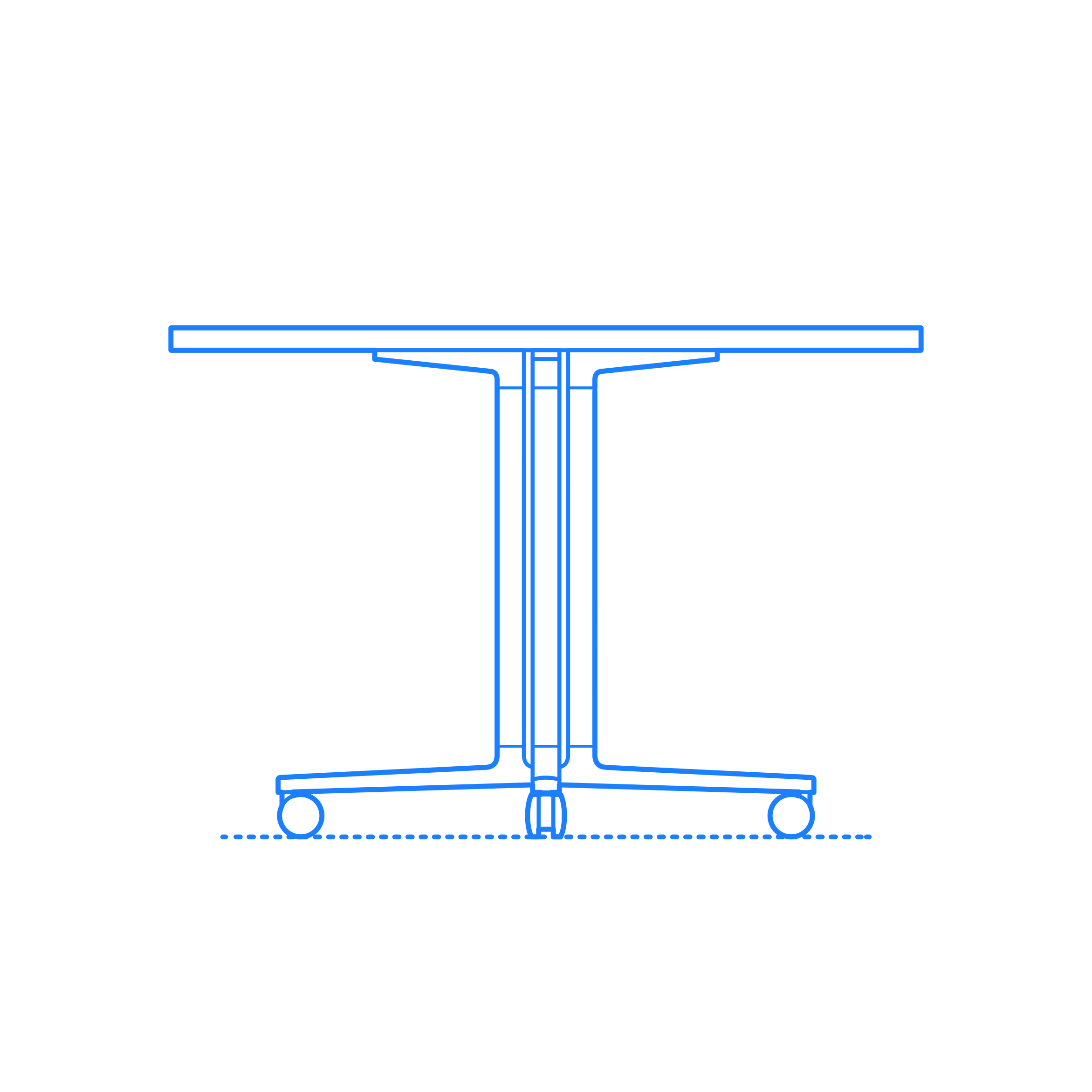 Furniture Conference Tables Everywhere Table Round 4 Column Base Stencil Svg Design File Free Vectors